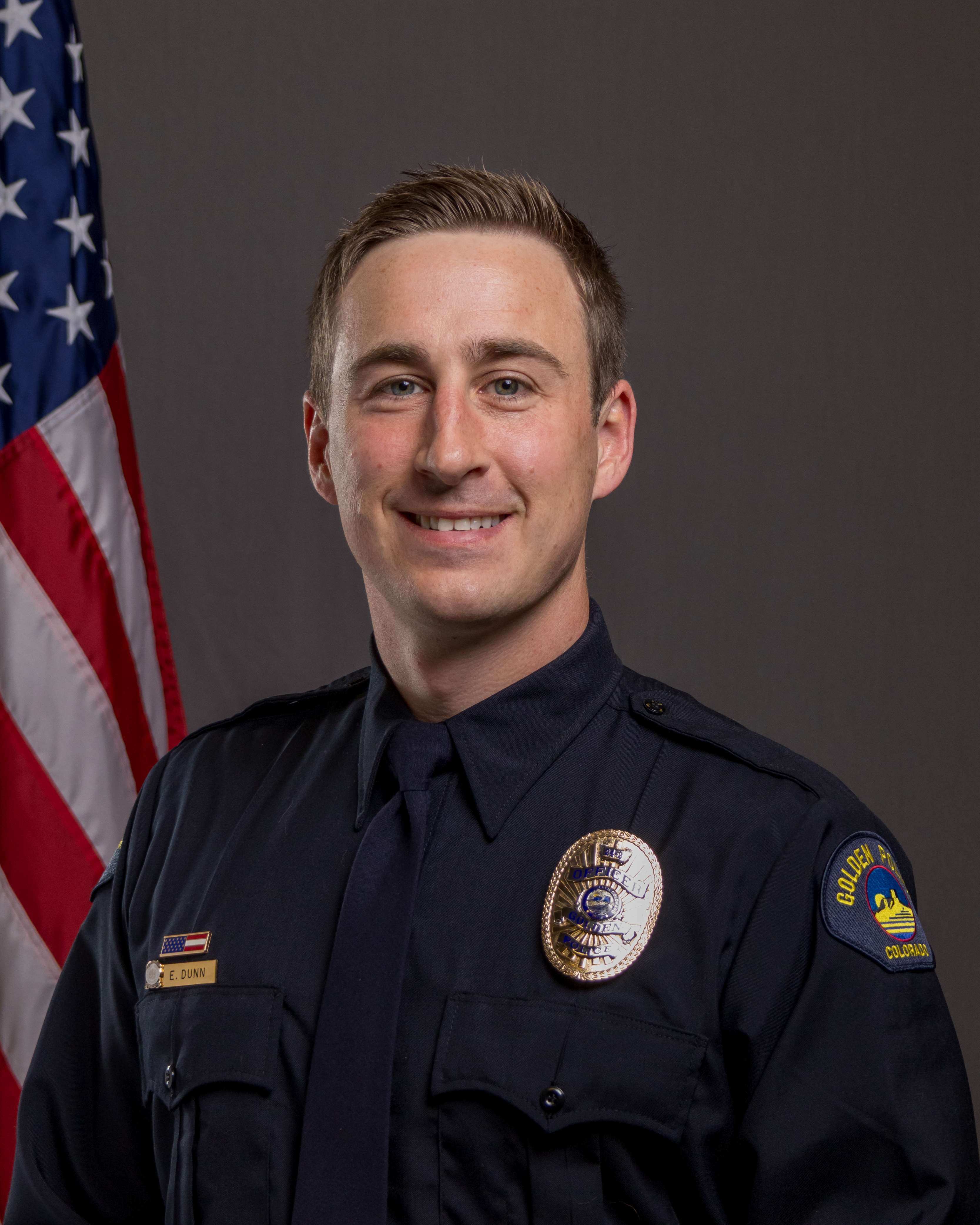 Evan Dunn, 33,  was just months from graduating from the Police Academy. Dunn died in a collision on Highway 58 just after 5 p.m. Nov. 6. Three other people were also injured, including Ofc. Bethany Grusing, his field training officer. His family described him as 