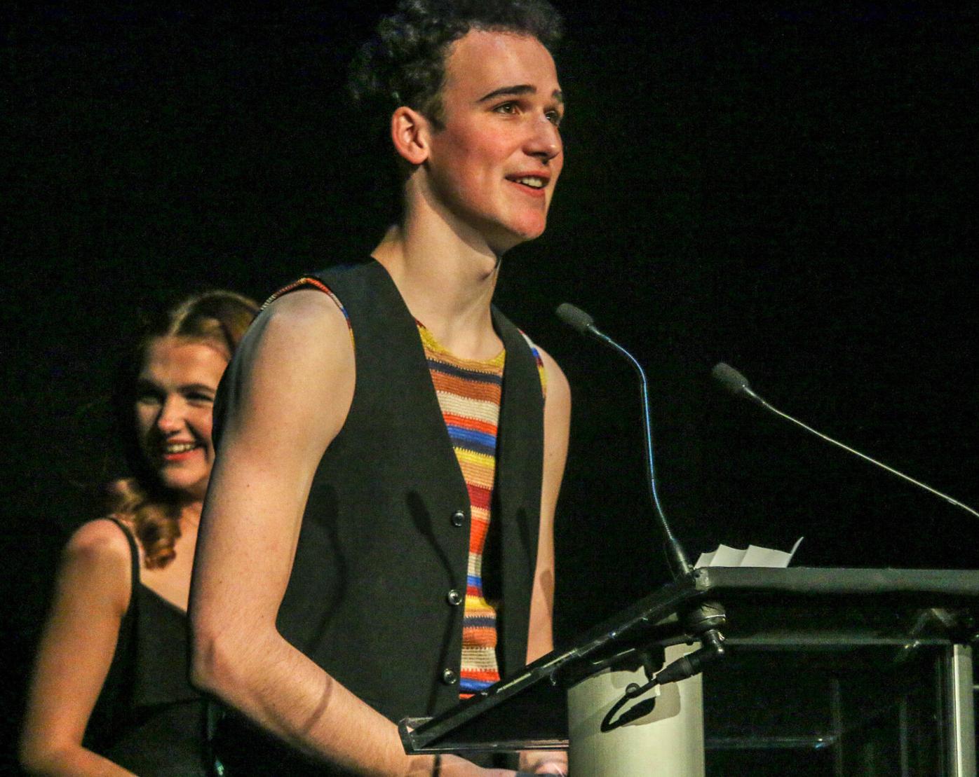 Grayson Graham Lutheran Newsies Bobby G Awards