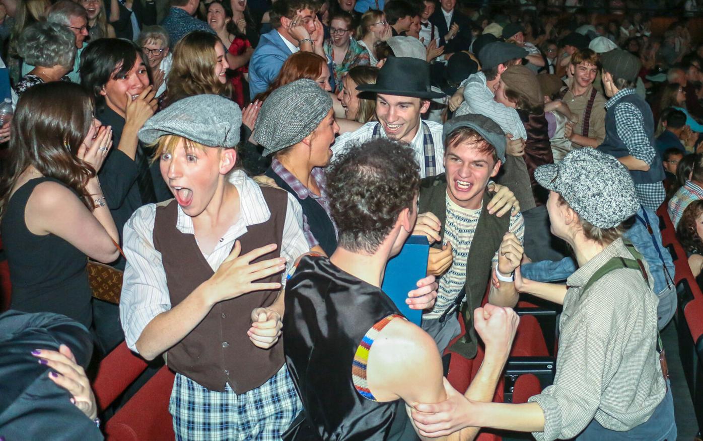 Newsies Lutheran BOBBY G AWARDS PHOTO BY JOHN MOORE