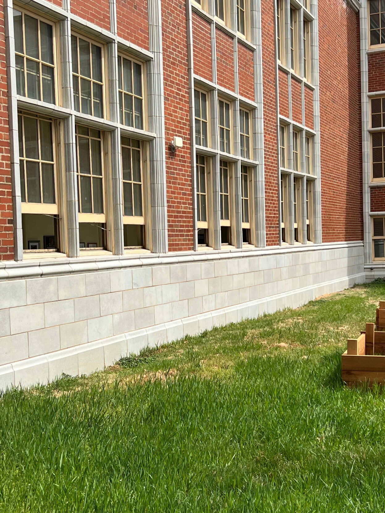 East High School windows