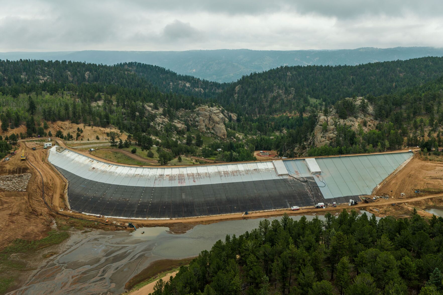 Construction continues around beloved reservoirs on Pikes Peak