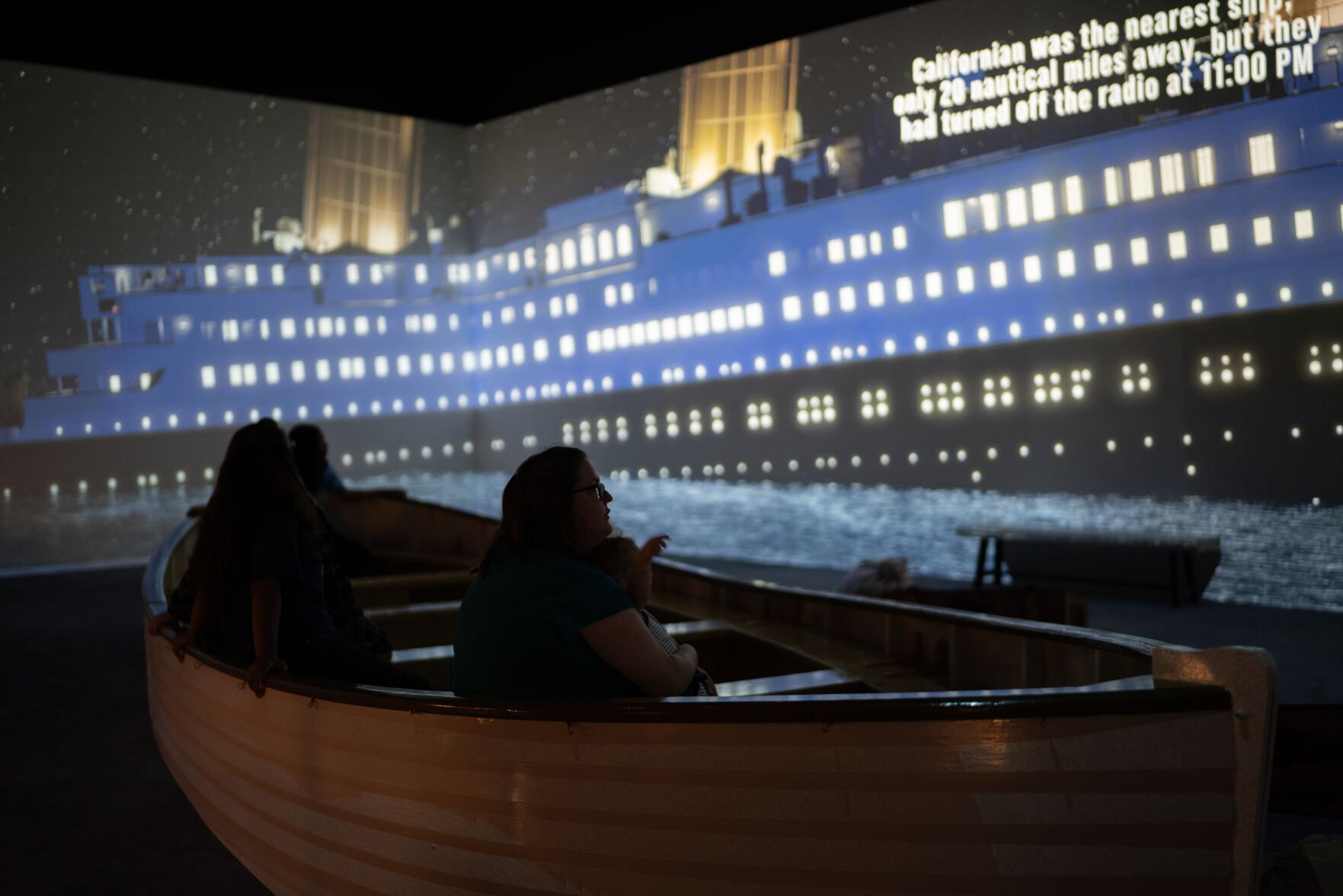 Exhibition Hub’s new “Titanic: An Immersive Voyage” features almost 100 artifacts, reconstructed rooms and hallways from the Titanic, 3D views and a virtual reality exploration of the shipwreck. (Photos courtesy of Trey Walker)