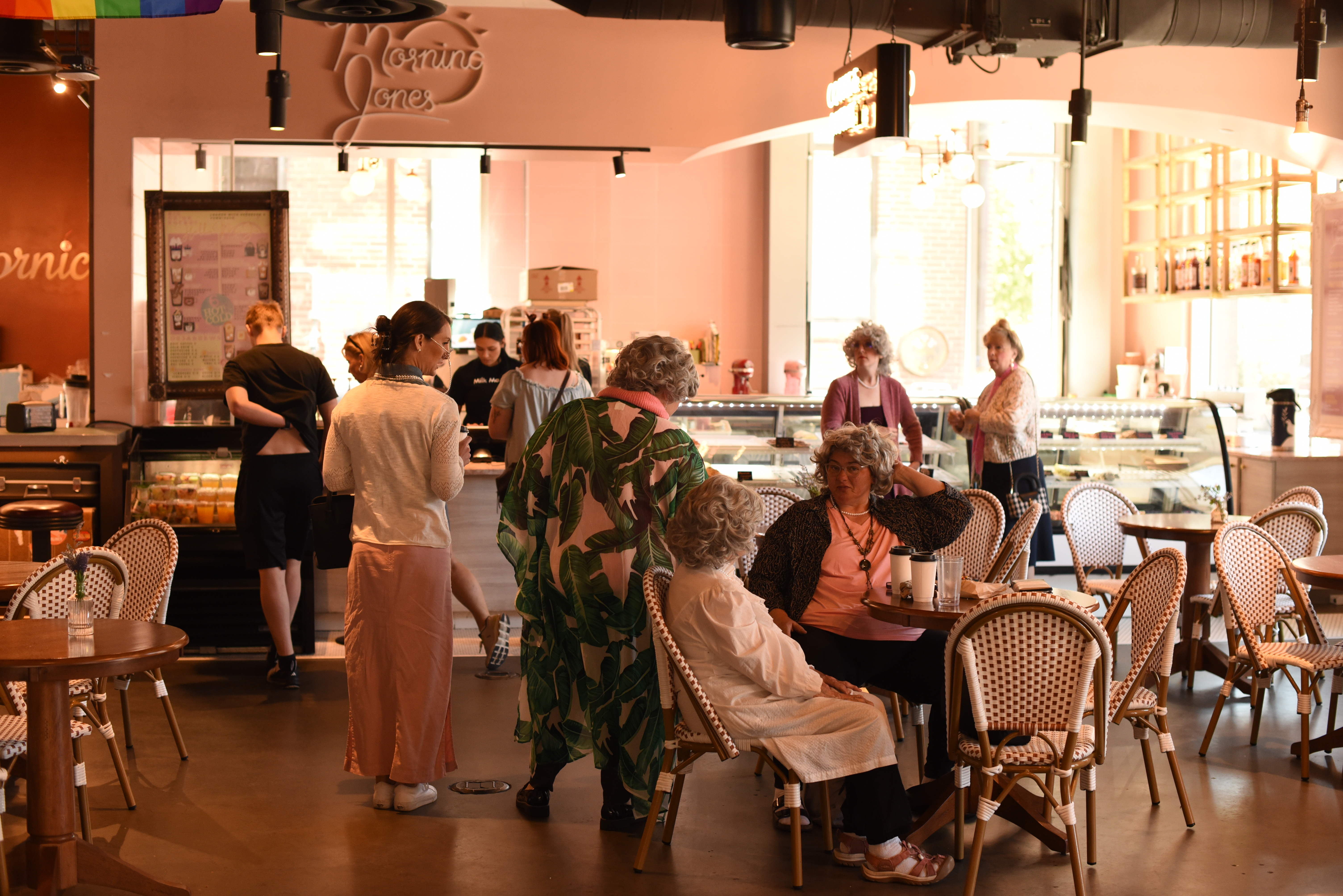“Grannies” write Mother’s Day letters to nursing home residents at Denver Milk Market brunch