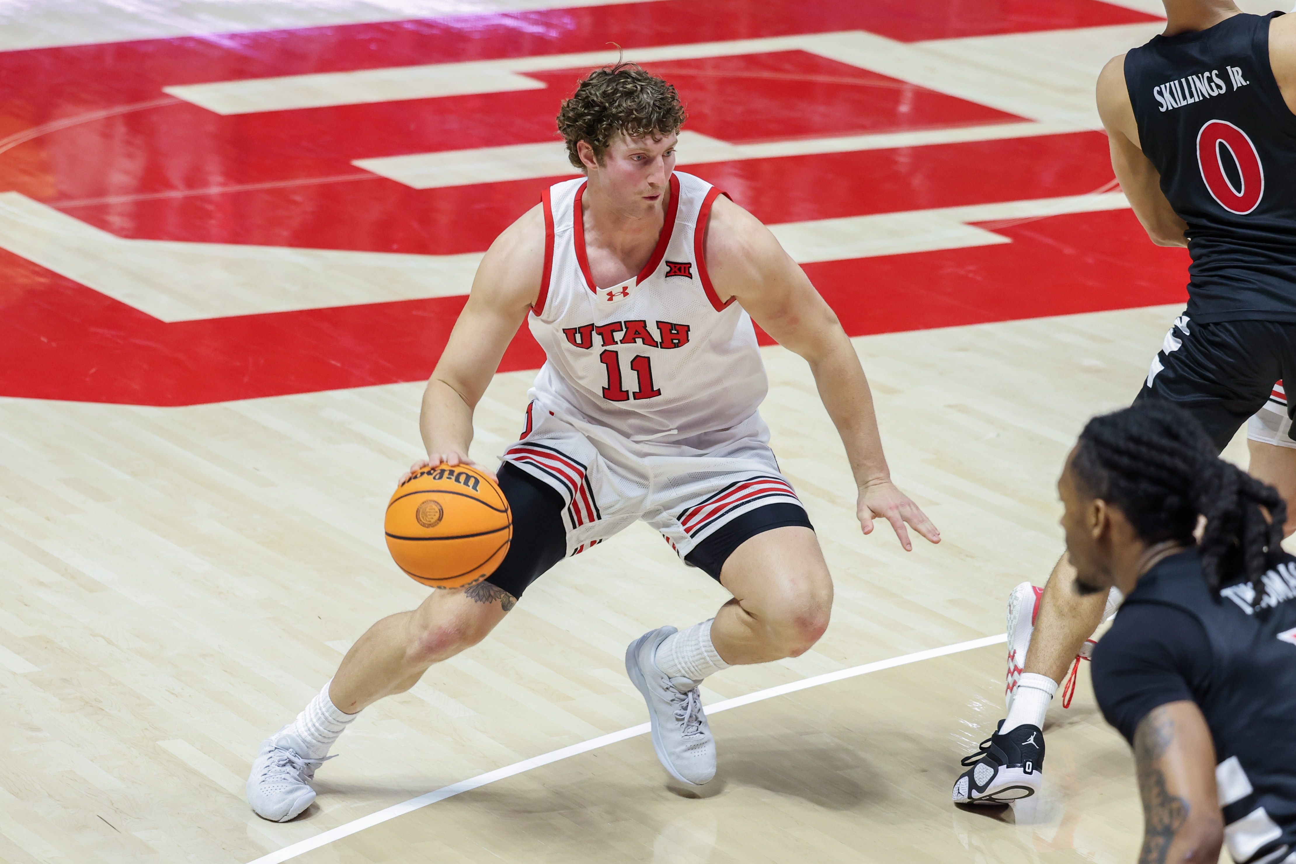 Utah Utes vs. Cincinnati Bearcats at Huntsman Center in Salt Lake City, UT on Tuesday, January 28, 2025. (Jake Johanson/Utah Athletics) (Jake Johanson)