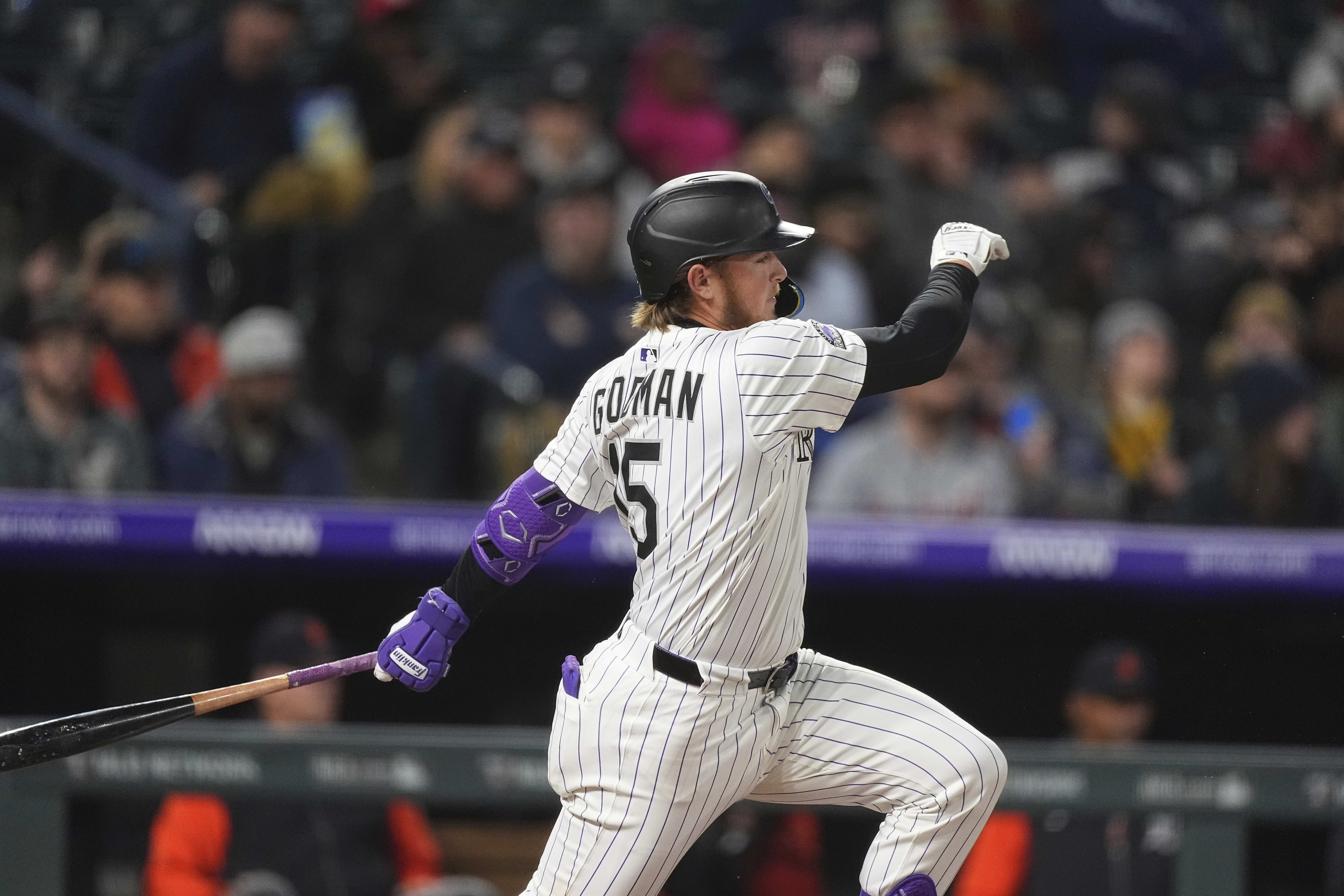 Catcher Hunter Goodman is a feel-good story for historically bad Rockies