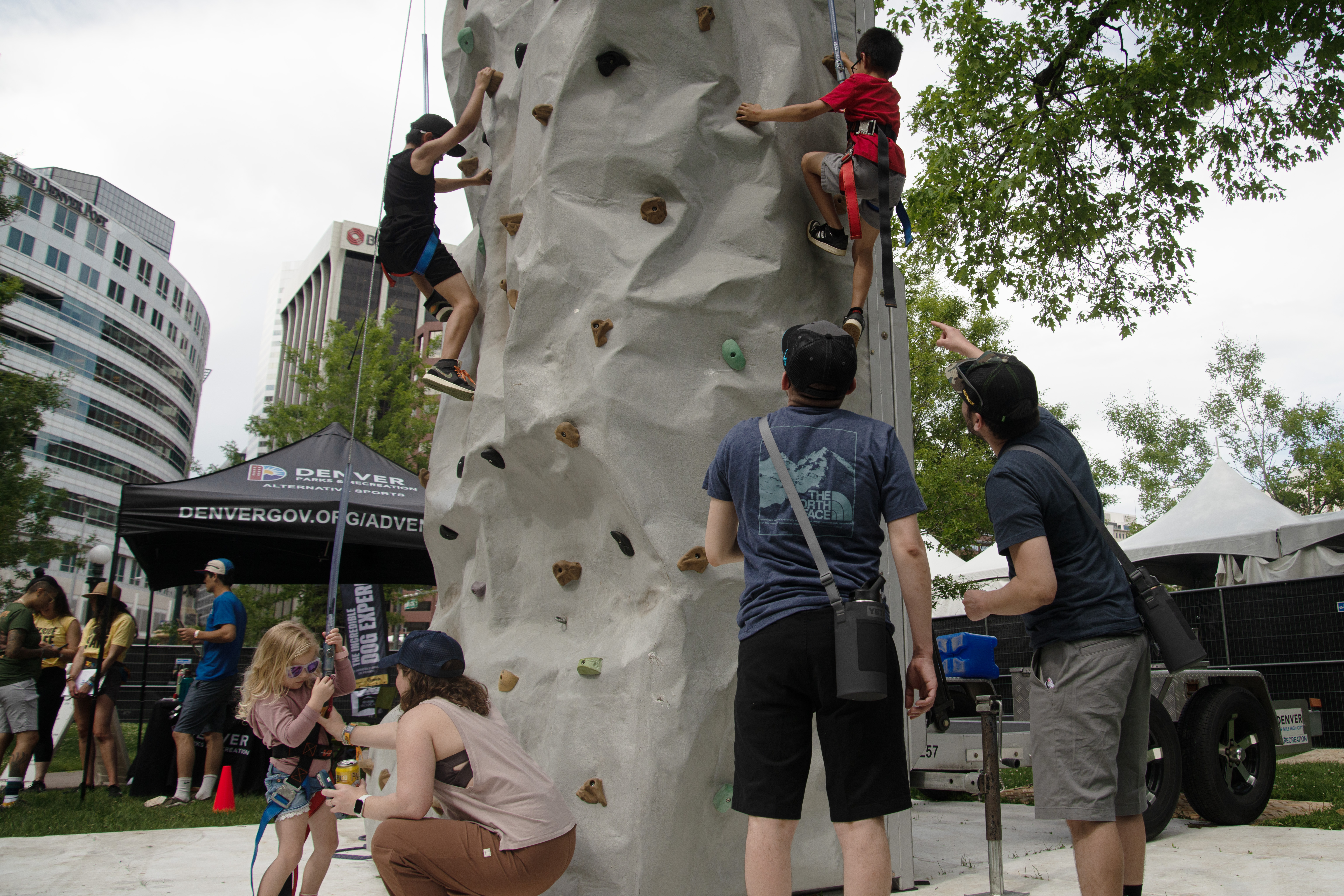 FILE PHOTO: Parents watch their kids climb a rock climbing wall at the inaugural Outside Festival in Civic Center Park on Saturday, June 1, 2024. (TomHellauerMultimedia Producertom.hellauer@denvergazette.comhttps://denvergazette.com/content/tncms/avatars/f/9e/622/f9e6228a-3b6b-11ed-bf10-fbb71fa8e421.f54b911252c540f1d61709edc4727a39.png)