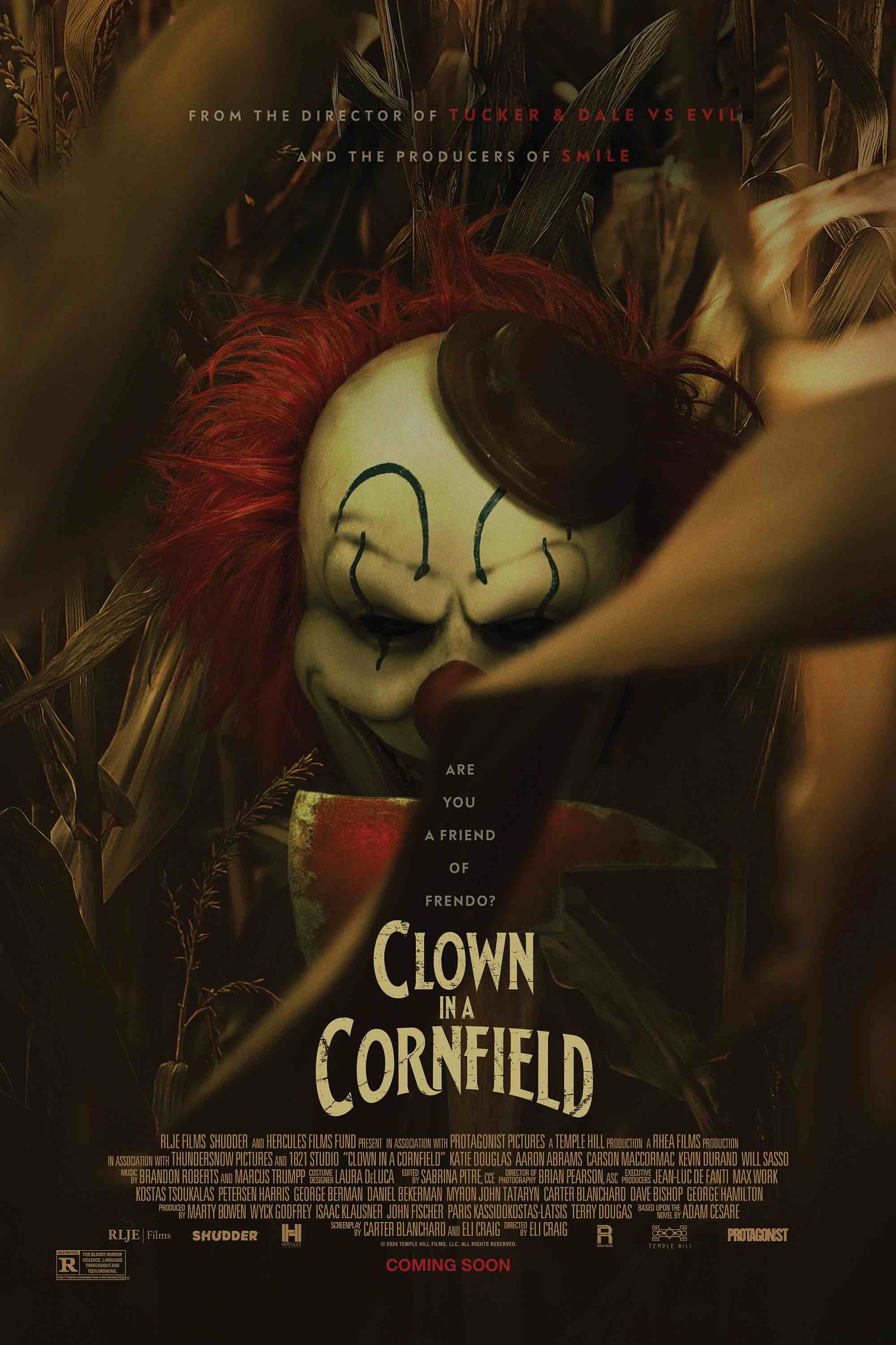 Movie rundown for the weekend through May 11: ‘Clown in a Cornfield’ opens