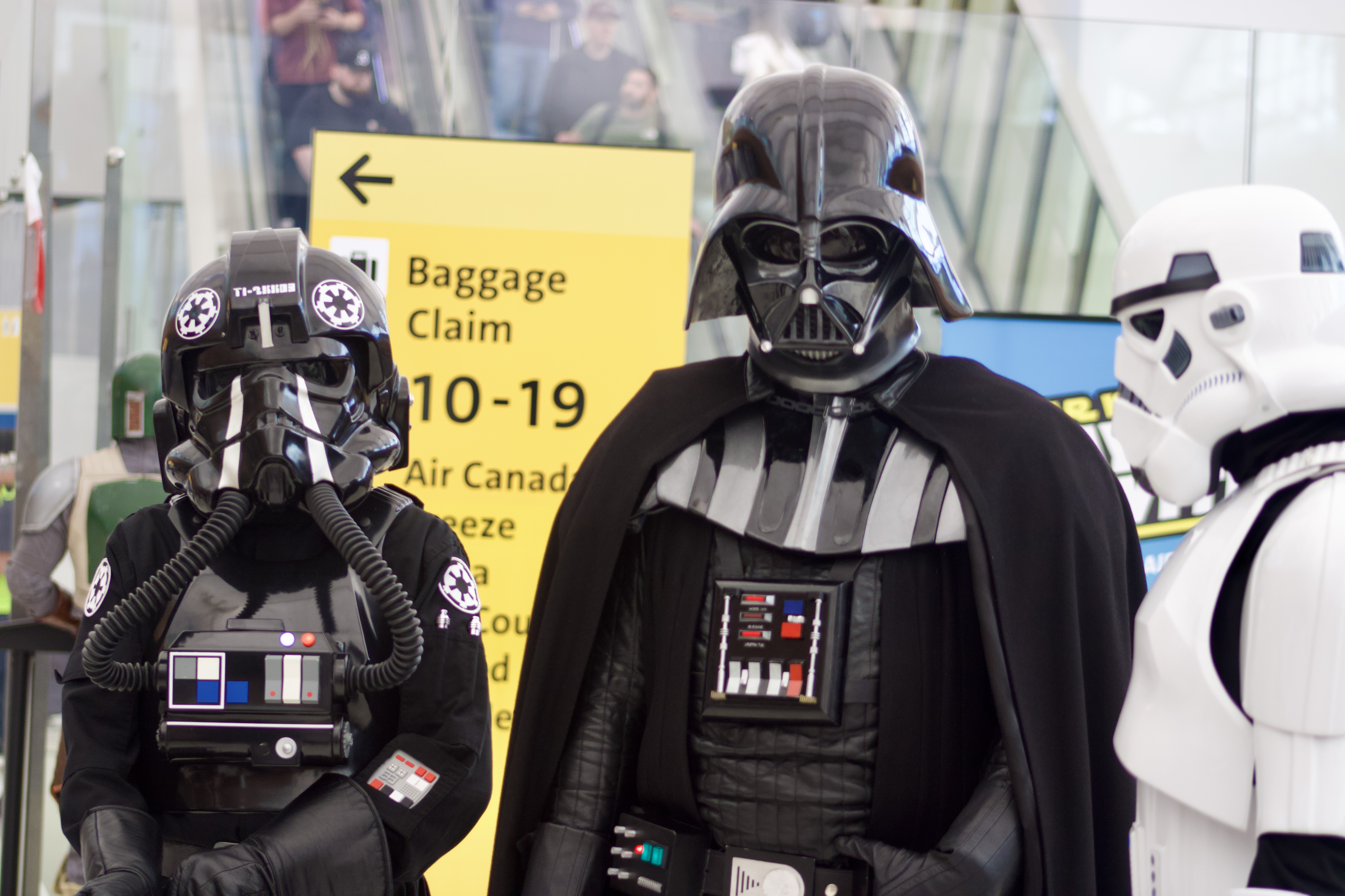 Darth Vader, a fighter pilot and stormtrooper shows off the dark side at Denver International Airport for Star Wars Day on Sunday, May 4 in Denver, Colorado. (NoahFestensteinCity Government Reporternoah.festenstein@denvergazette.comhttps://denvergazette.com/content/tncms/avatars/9/f0/326/9f032698-379f-11ee-8053-8bacbed4931f.60984dba383441d9647e0e740a08a8e6.png)
