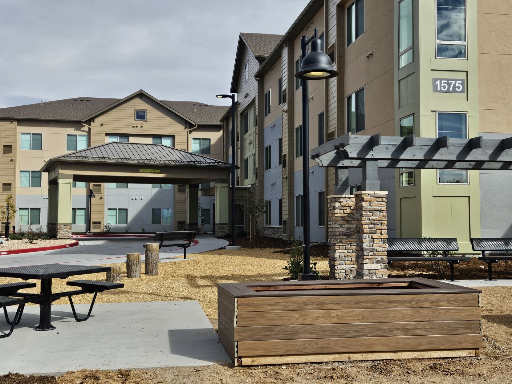 Residents begin moving in on Friday to the new Senior Key Senior Apartments at South Murray, adjacent to the organization’s headquarters at 1625 S. Murray Blvd. The 50-unit affordable-housing complex for low- to moderate-income seniors ages 62 and older includes 13 units reserved for military veterans. (Debbie Kelley, The Gazette)