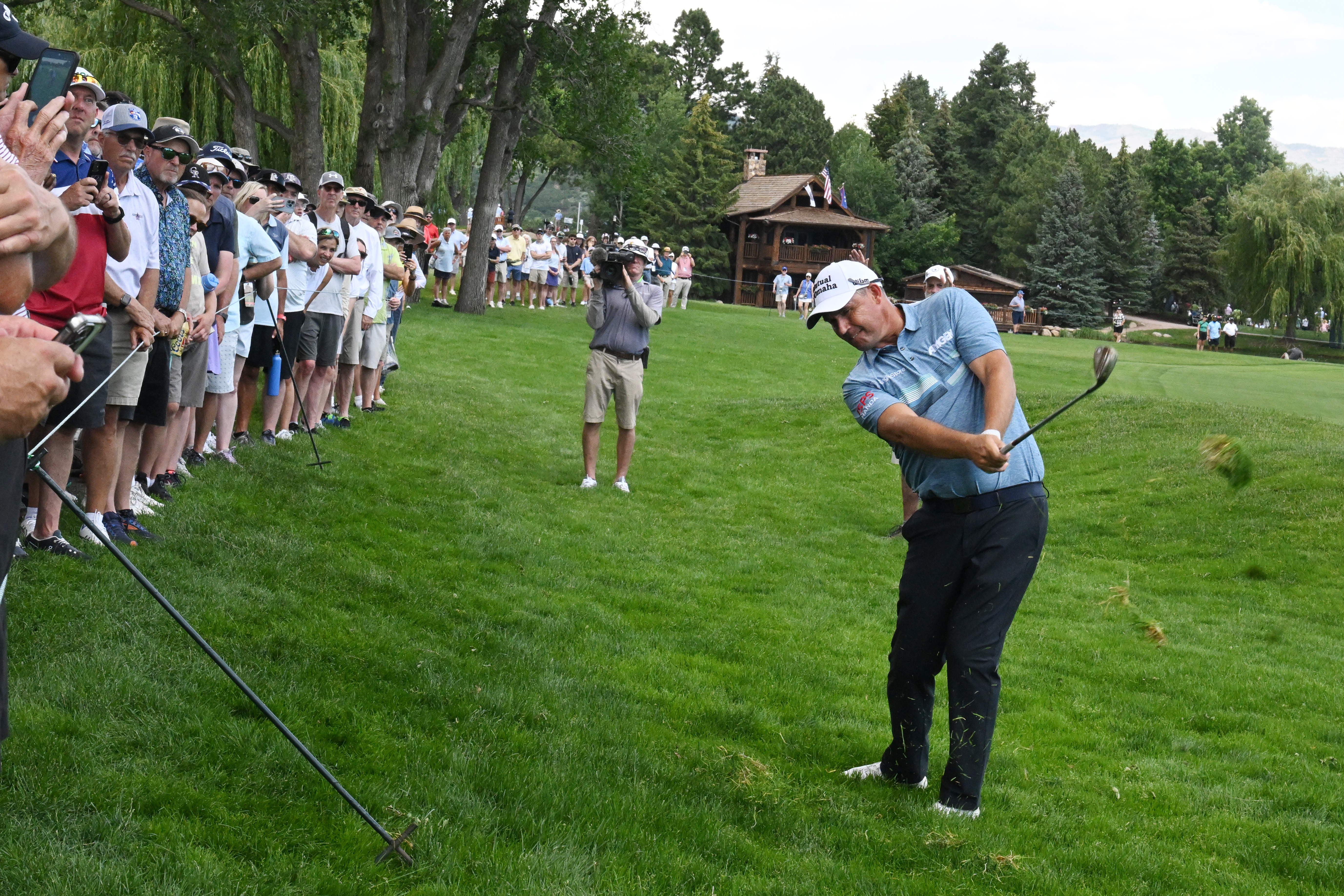 PHOTOS:  2025 U.S. Senior Open Championship-Day 2