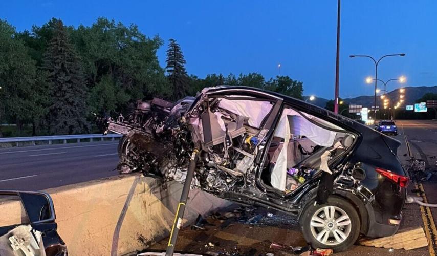 Fatal crash on I-25 in south Colorado Springs (copy)