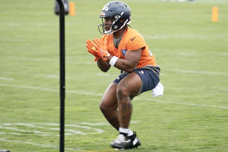 Rookie running back RJ Harvey