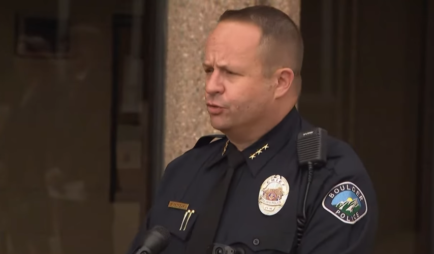 Boulder Police Chief Stephen Redfearn