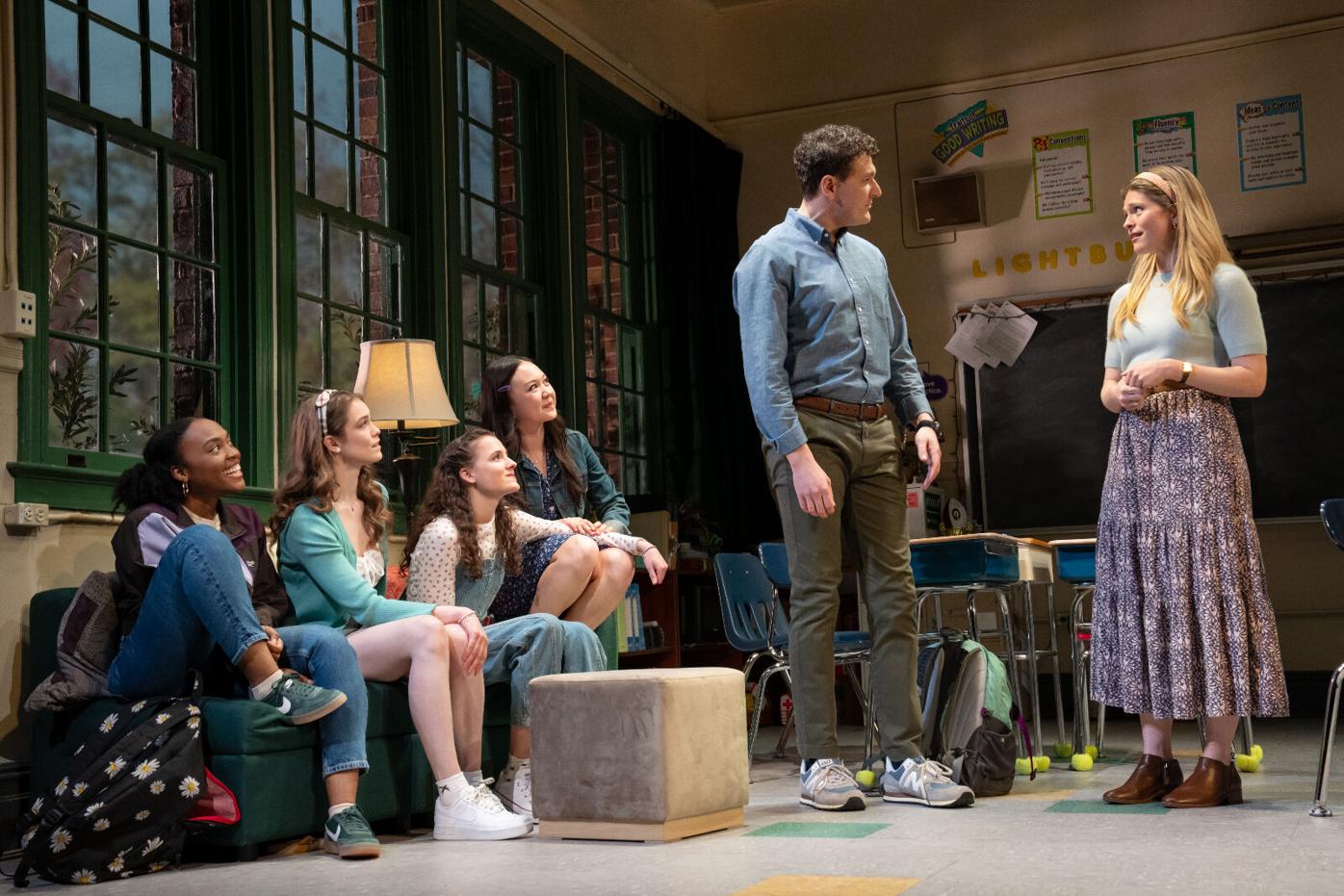 The Broadway company of 'John Proctor is the Villain'