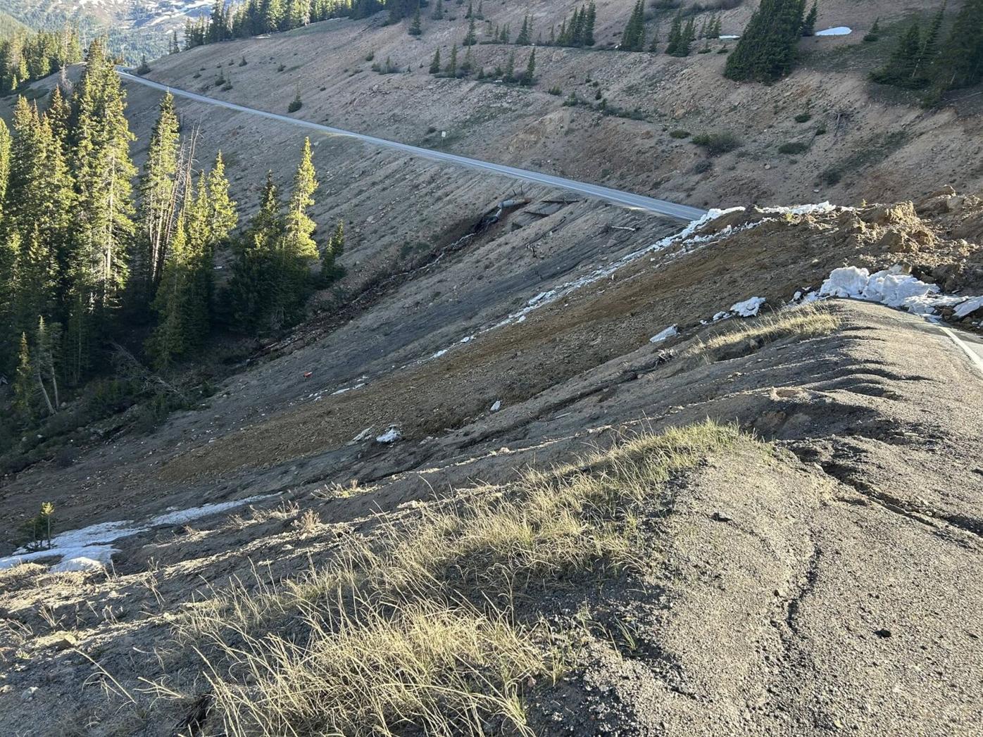 Loveland Pass closed due to rock slide