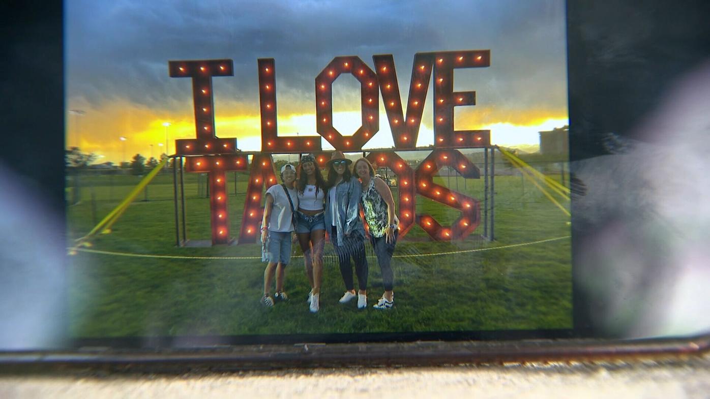 I lOVE TACOS sign at Top Taco Festival in Westminster, Colorado