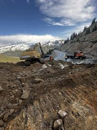 Loveland Pass remains closed; 85% of debris in travel lanes