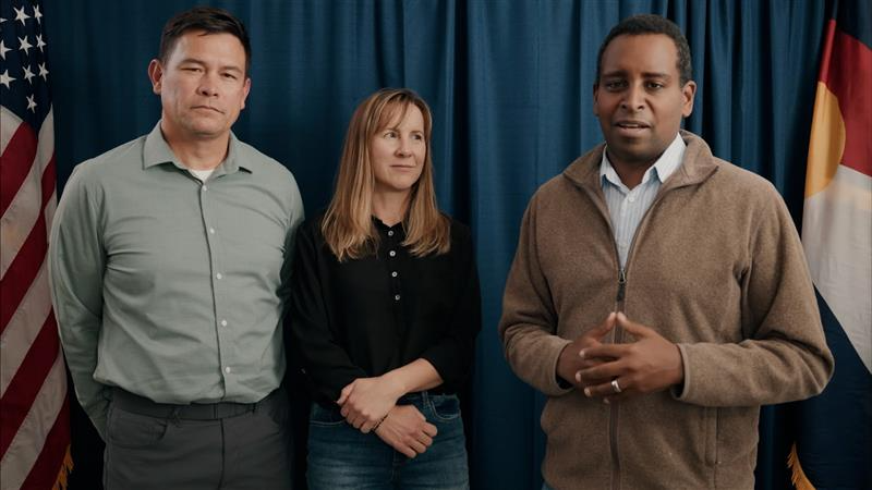 Rep. Joe Neguse joins family in call for Magnus White Cyclist Safety Act