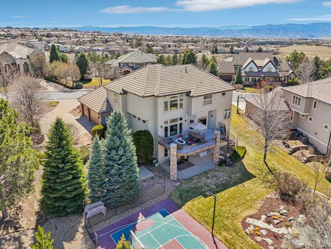 Custom home at 817 Fairchild Drive, Highlands Ranch