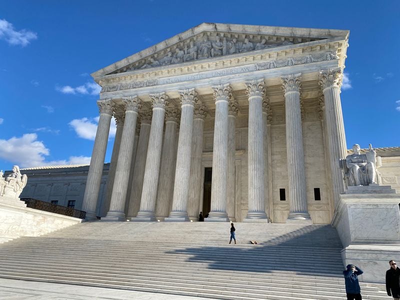 A general view of the U.S. Supreme Court building in Washington