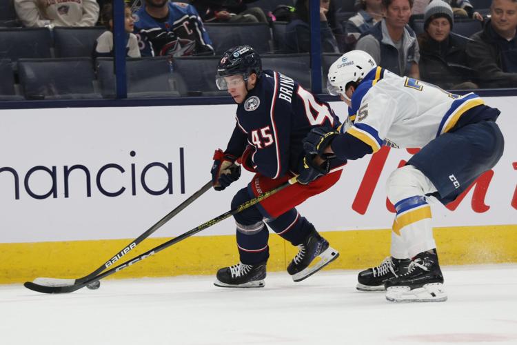 Blues Blue Jackets Hockey