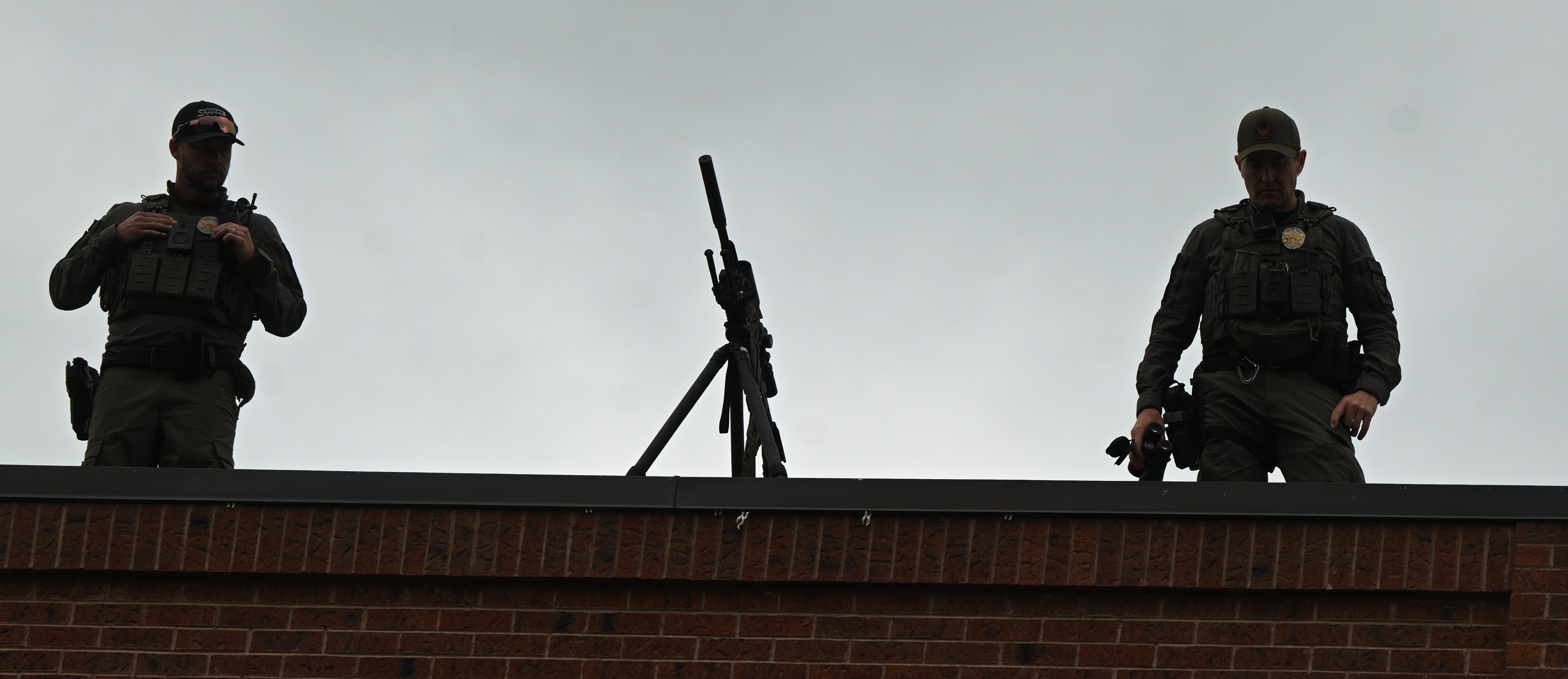 Security on top of the roof above the Pearl Street Mall in Boulder made sure that those participating in this week’s Run For Their Lives walk were kept safe . They walked in the same location as last week along the Pearl Street Mall on Sunday, June 8, 2025. Last weeks walk ended with a man using makeshift molotov cocktails to set the peaceful protesters on fire. The walk has been held every week in cities around the country to make sure that the hostages in Gaza, that were taken on Oct. 7, 2023, are not forgotten.