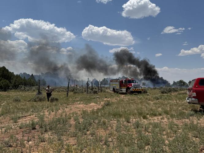Fire crews respond to Tesla Cybertruck fire in rural Colorado