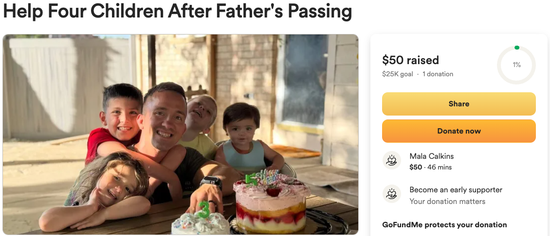 GoFundMe Picture Hirsh Family