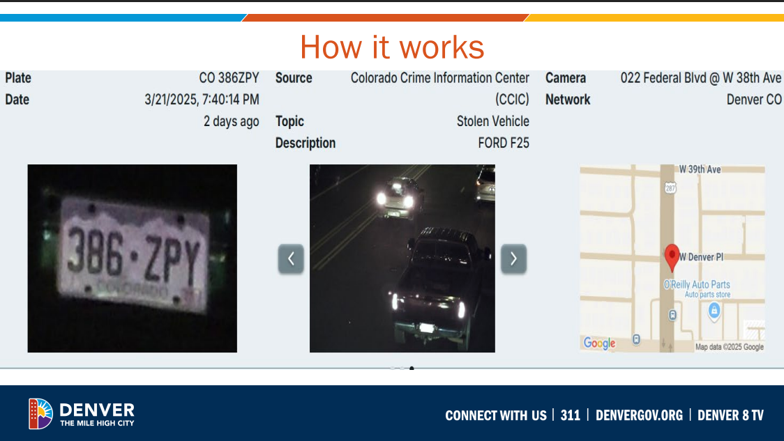 DPD Screenshot ALPR