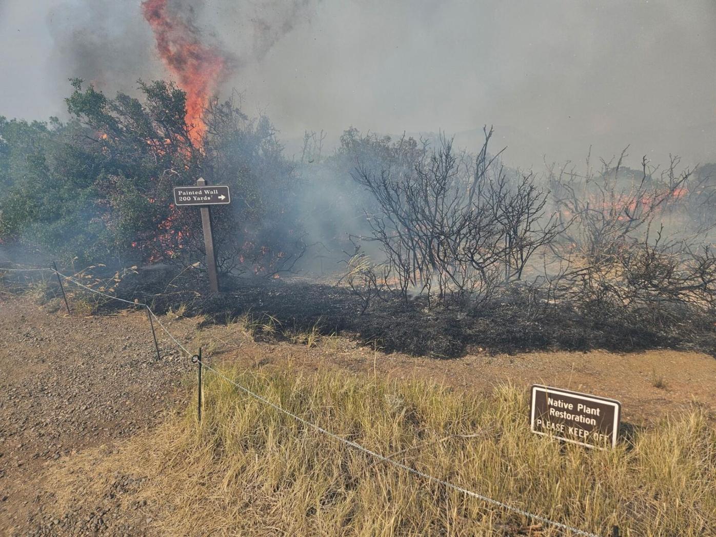 Black Canyon wildfire, July 12