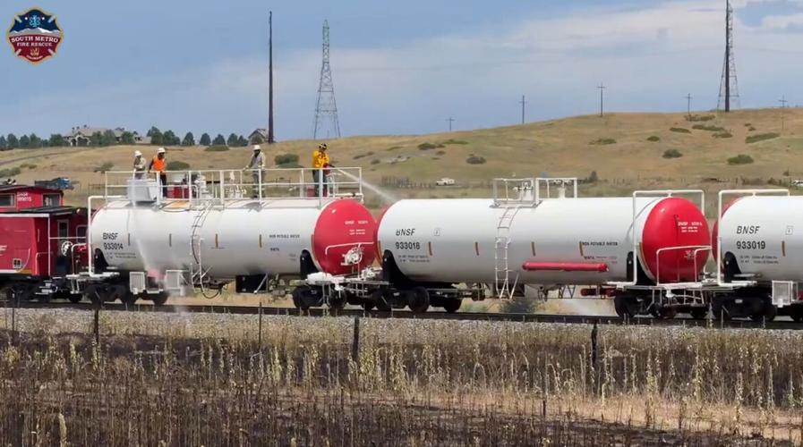 Train Water Car Louviers Fire Extinguishing (copy)