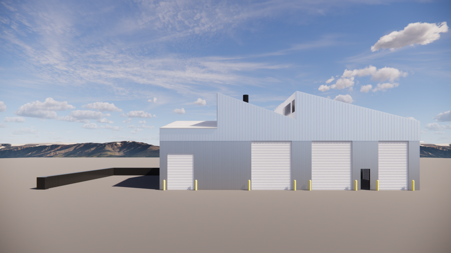 Douglas County Biochar Facility Rendering