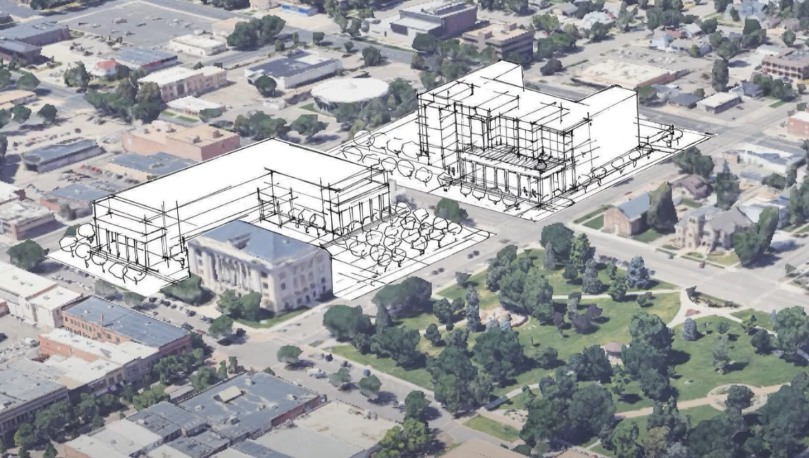 Weld County judicial center rendering