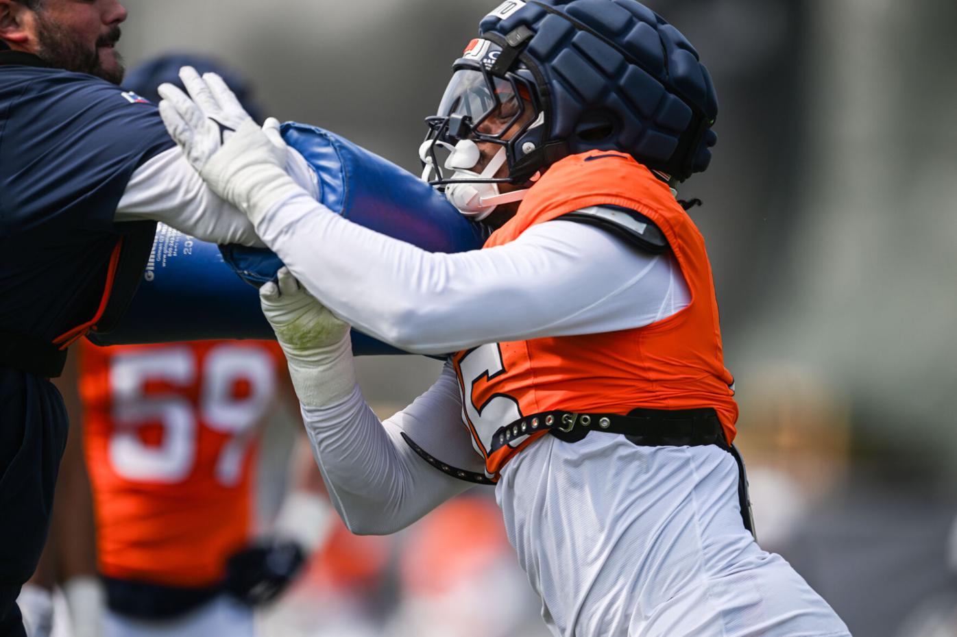 Nik Bonitto misses consecutive practices with foot issue | Broncos training camp Day 13