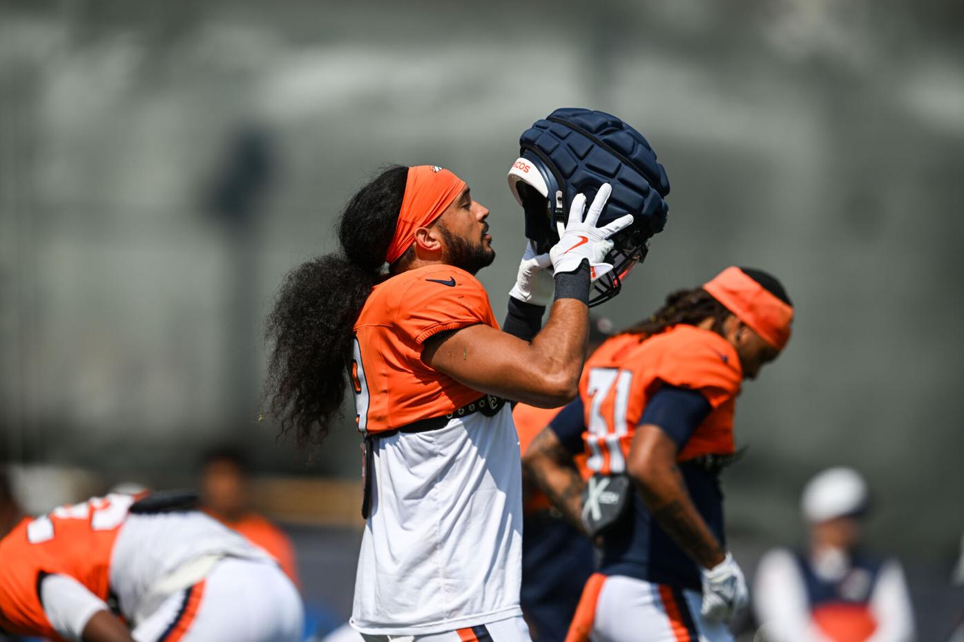Talanoa Hufanga makes highlight reel interception against Bo Nix | Broncos training camp Day 7