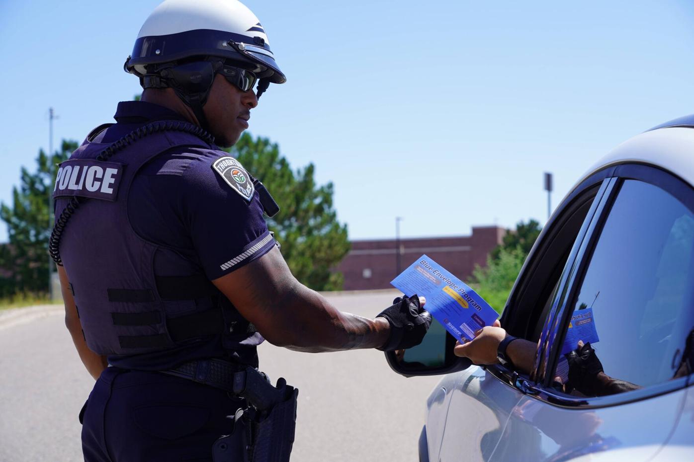 Thornton police start ‘blue envelope’ program to improve communication with residents