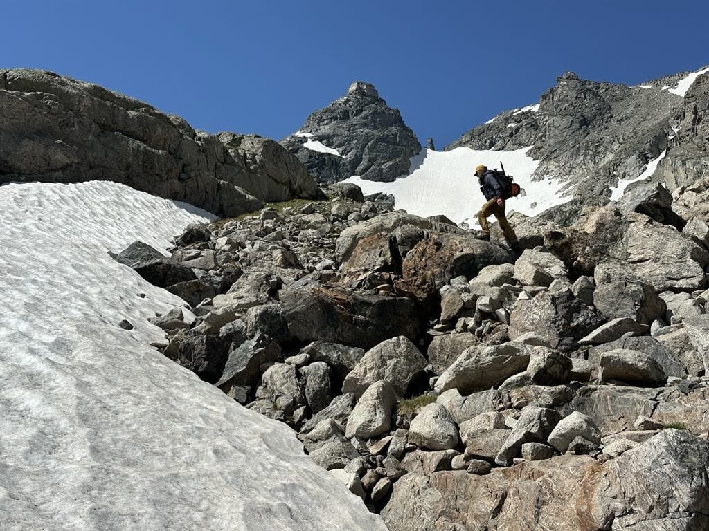 Andrew Beckham climbing