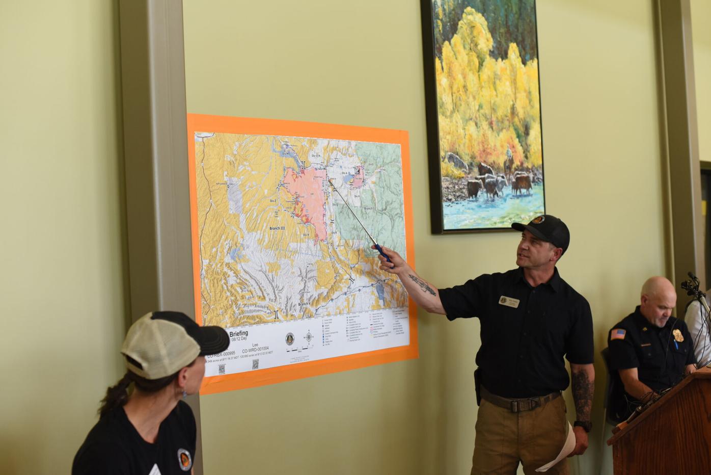 Crews reopen Highway 13 as Lee fire containment grows to 31%