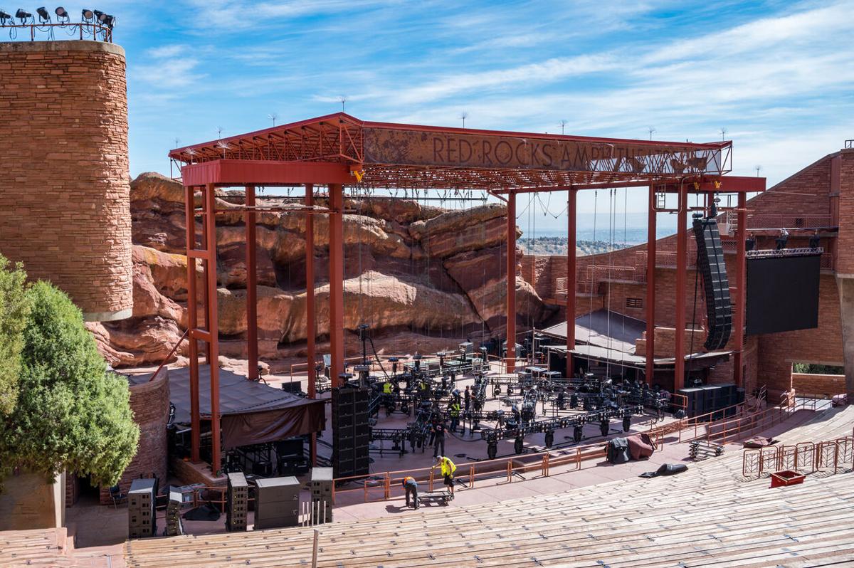 Red Rocks Amphitheatre Stage