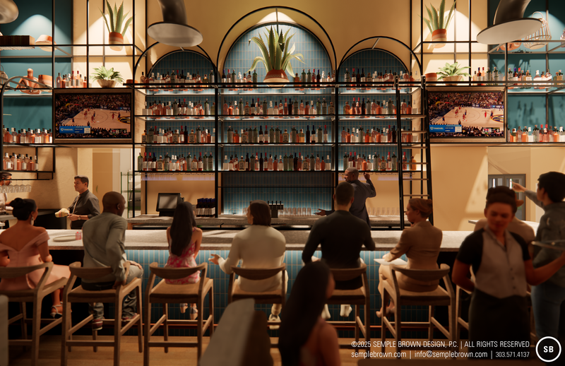 Ash & Agave rendering