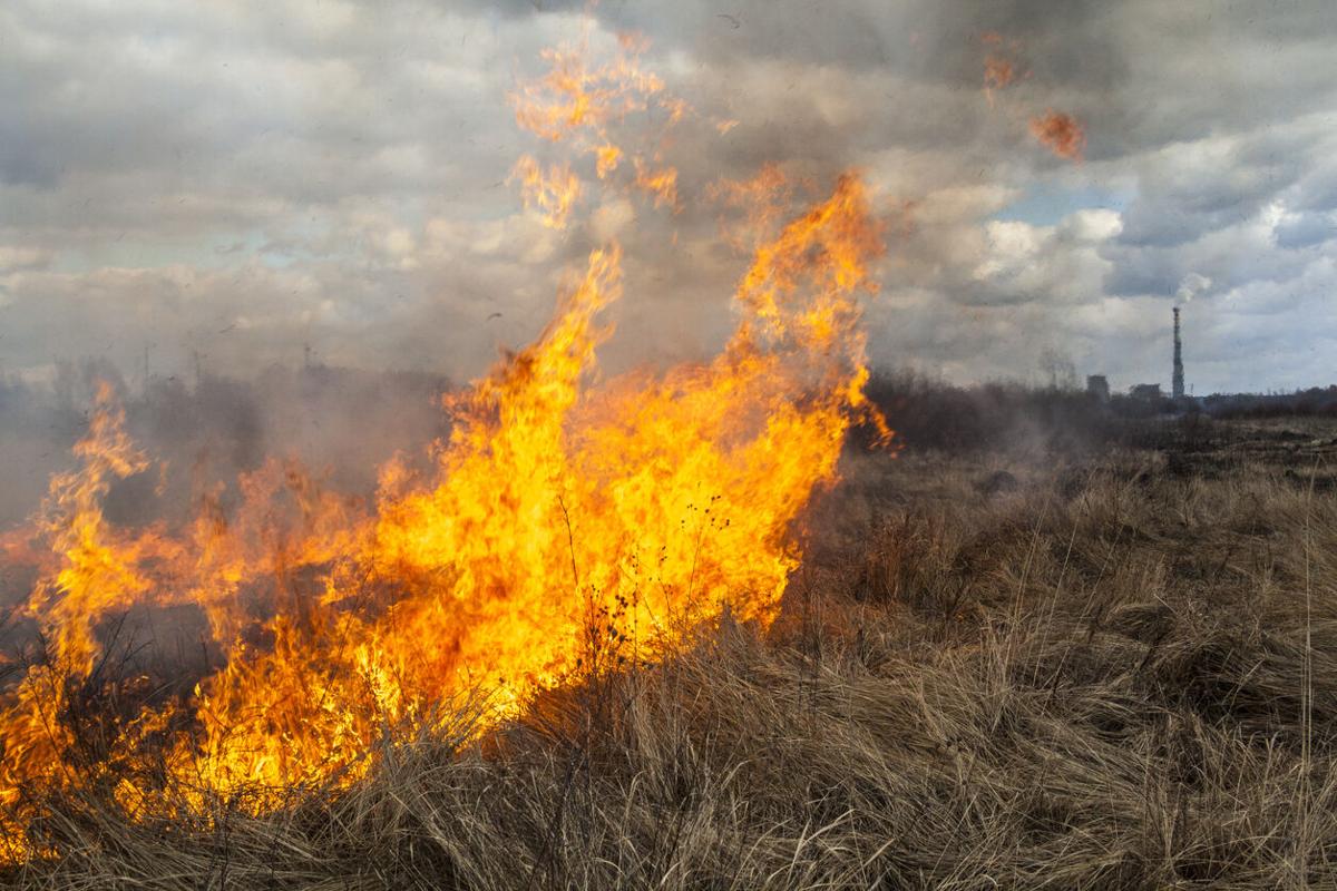 Fire in the field Stock photo. Photo Credit: rootstocks (iStock).