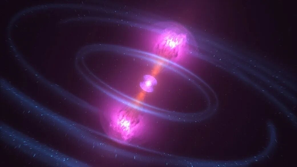 Neutron stars merging