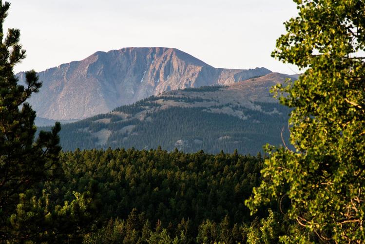 Pikes Peak on Aug. 21, 2025