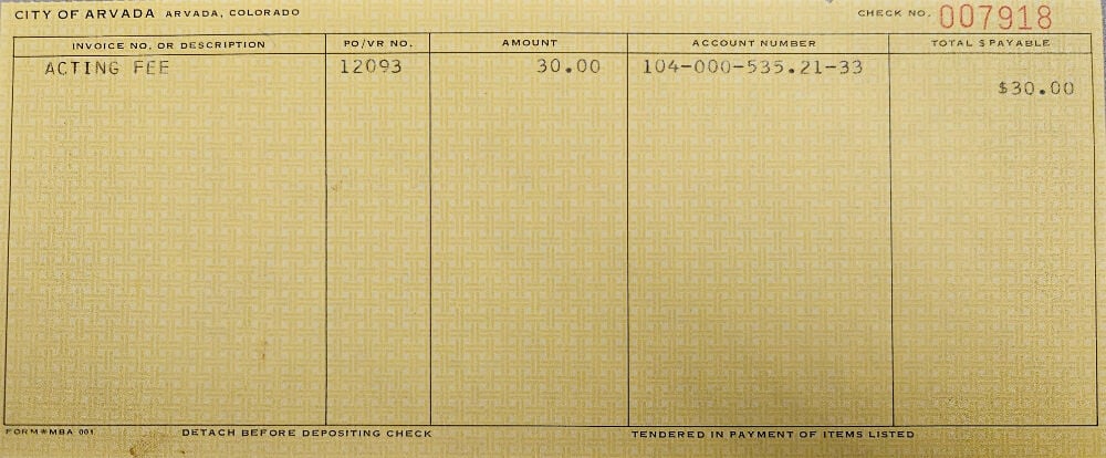 Arvada Center Philip Sneed paycheck