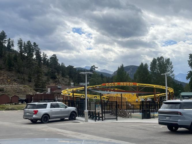 Gold Rush Roller Coaster Estes Park 2