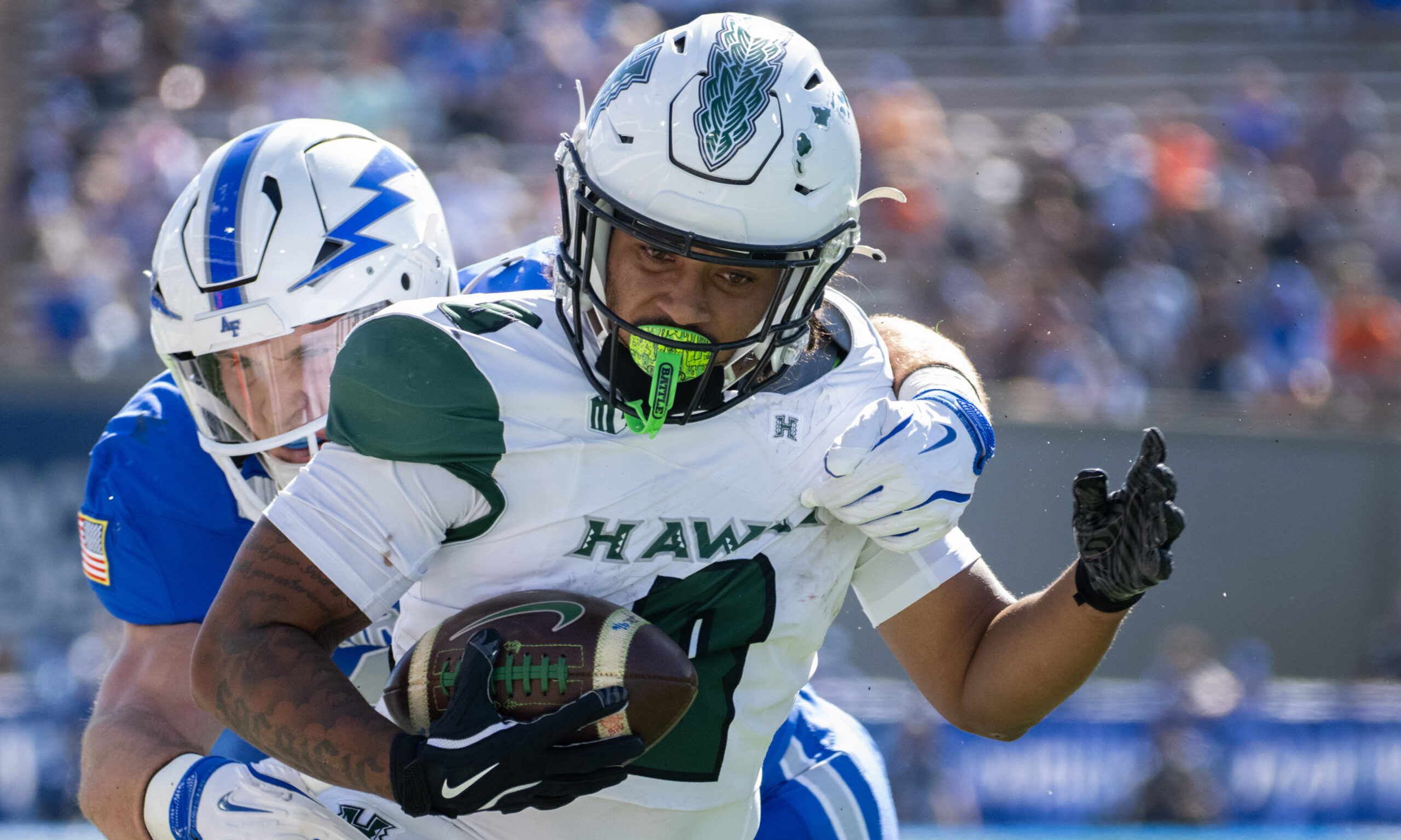 Air Force’s pattern of shootout losses continues in 44-35 setback vs. Hawaii