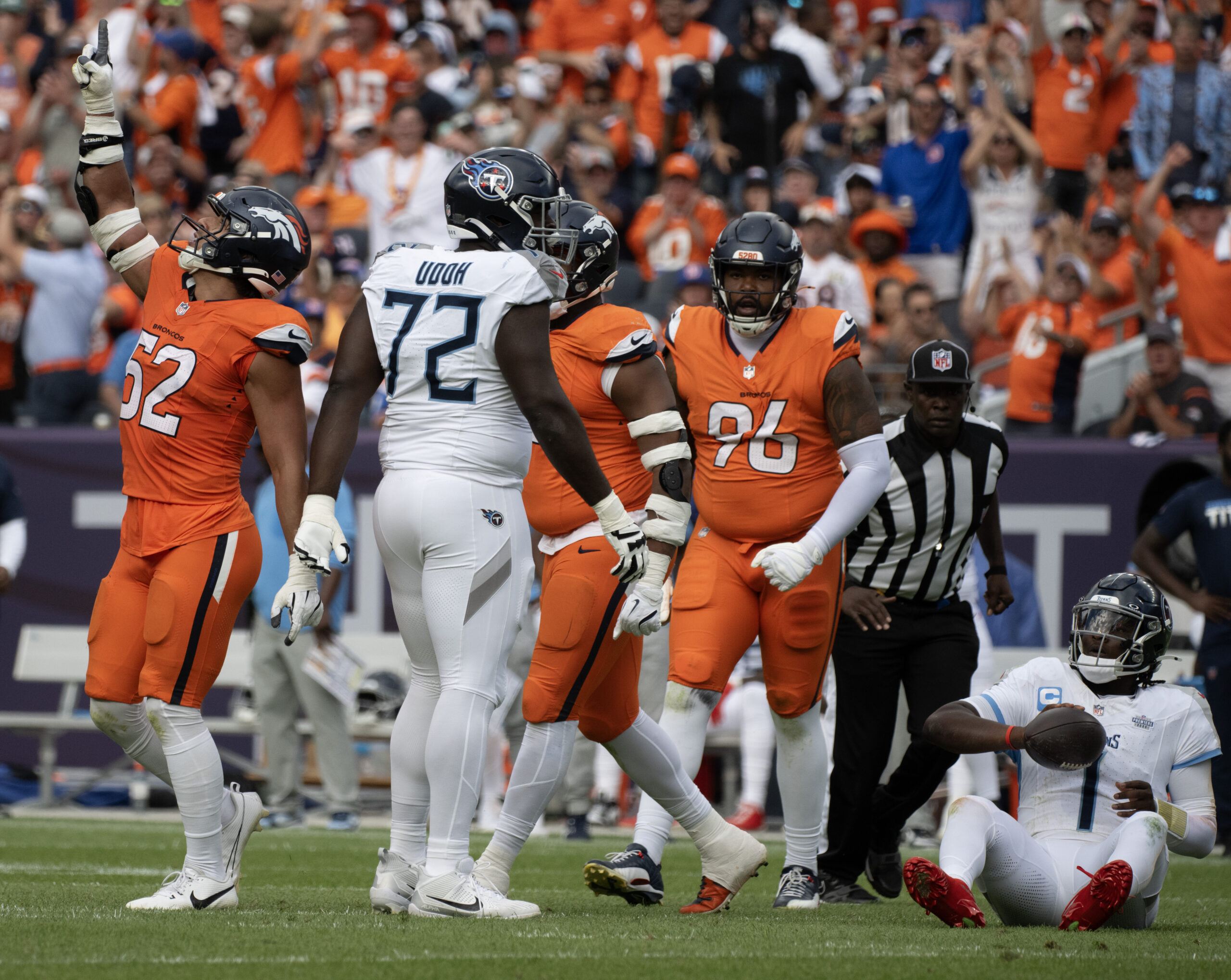 Broncos’ Jonah Elliss makes strong impression in season opening victory