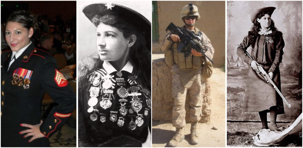 Michele Grimes Ovation West Annie Get Your Gun Evergreen shooting Marines Afghanistan Annie Oakley