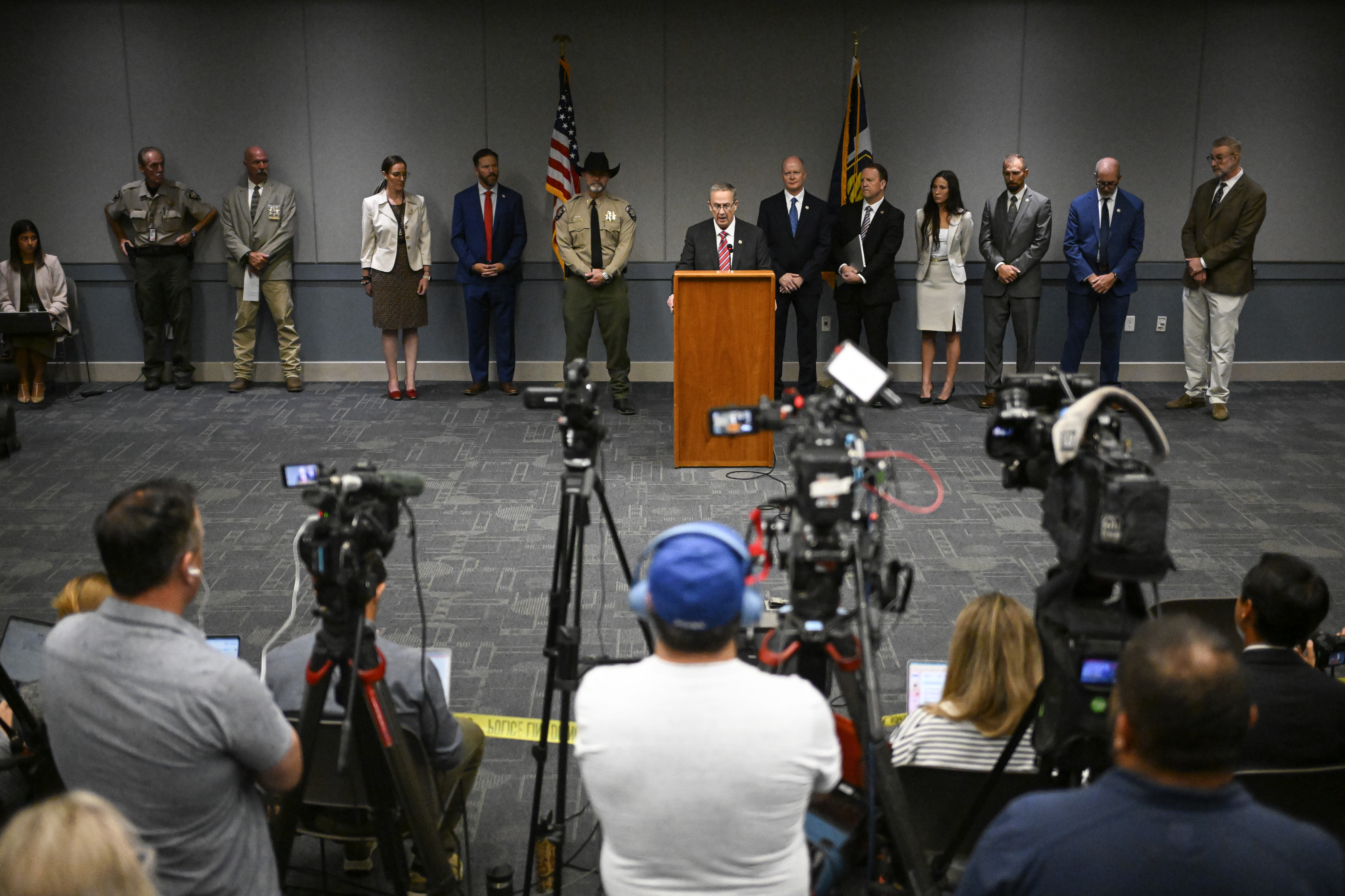 Suspect in Charlie Kirk killing feared being shot by police before surrendering, sheriff says