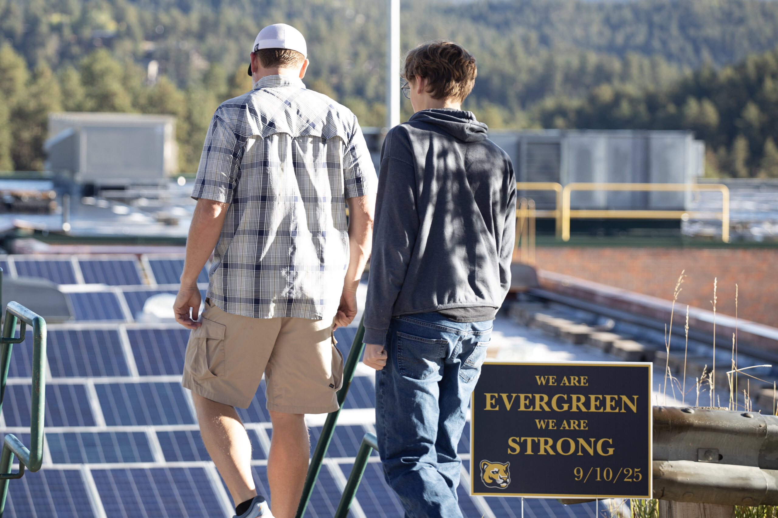 Evergreen High School students return to school uplifted by community